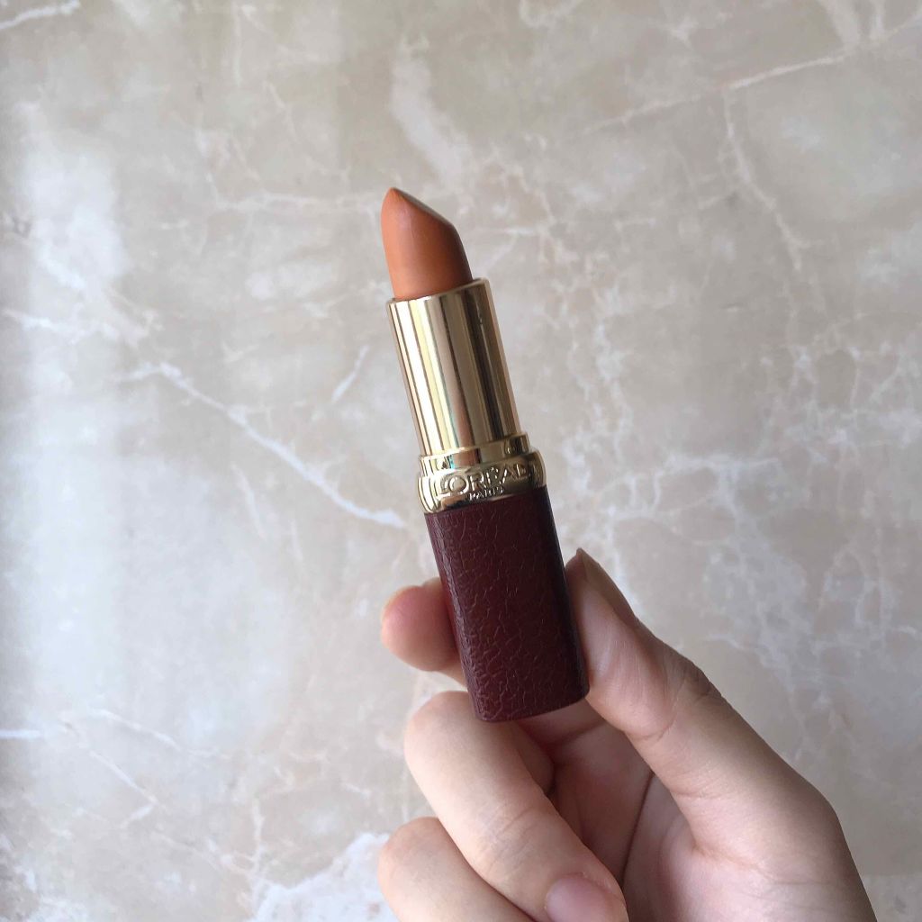 リュクスレザーコレクション/ロレアル パリ/口紅を使ったクチコミ（1枚目）