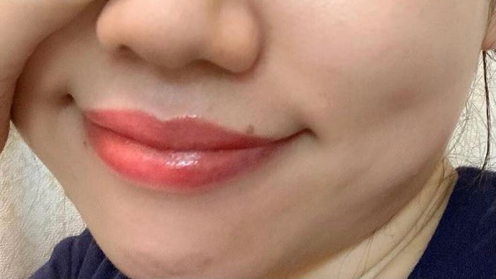 グラスティングウォーターティント/rom&nd/リップティントを使ったクチコミ(4枚目)