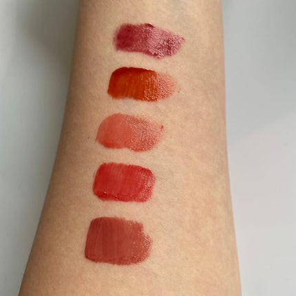 ジューシーラスティングティント/rom&nd/リップティントを使ったクチコミ(3枚目)