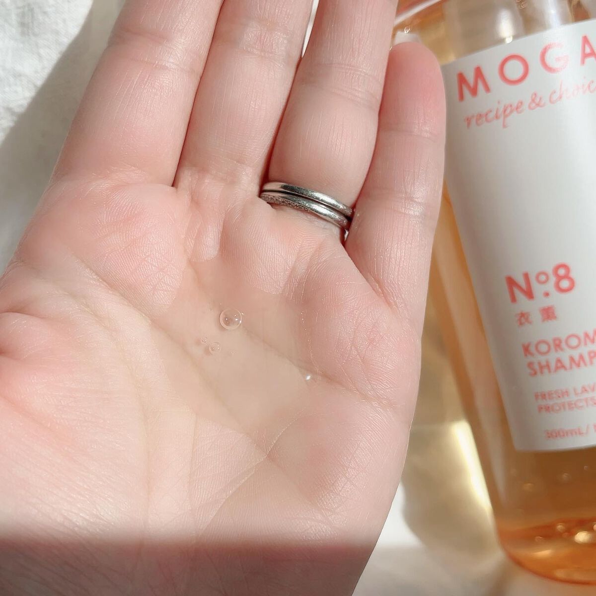 ノンシリコン アミノ酸 シャンプー/コンディショナー 衣薫(ころもかおる)/MOGANS/市販シャンプーを使ったクチコミ(2枚目)