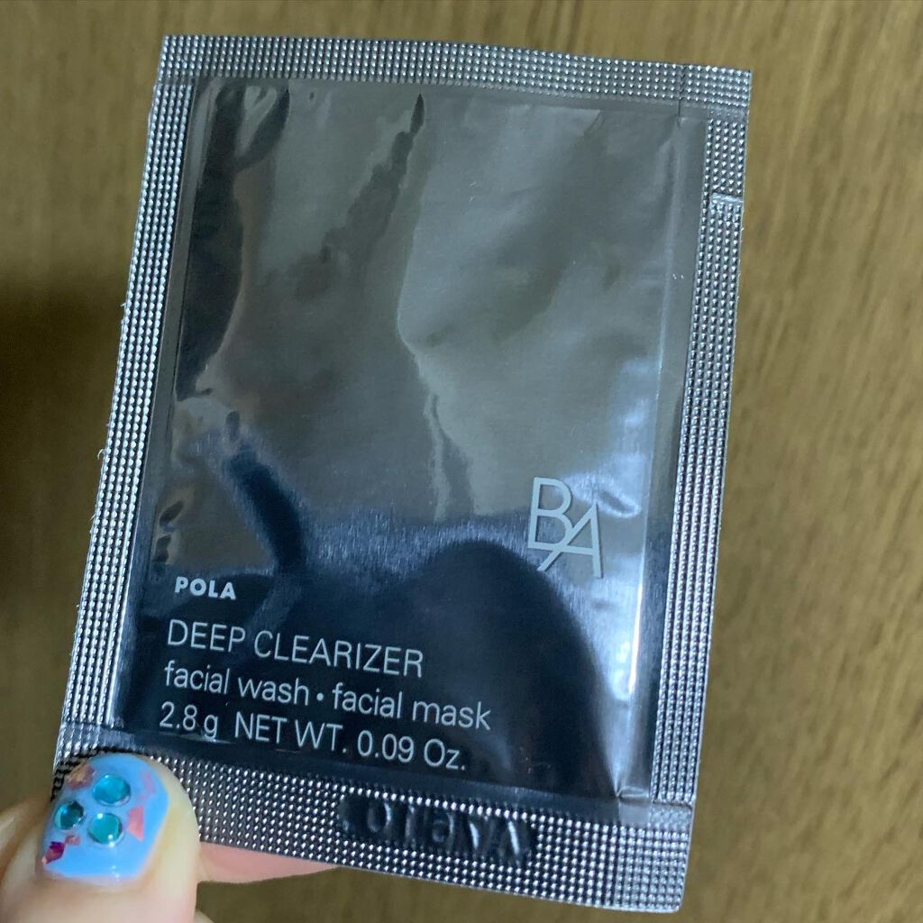 B.A ディープクリアライザー/B.A/洗顔フォームを使ったクチコミ（1枚目）
