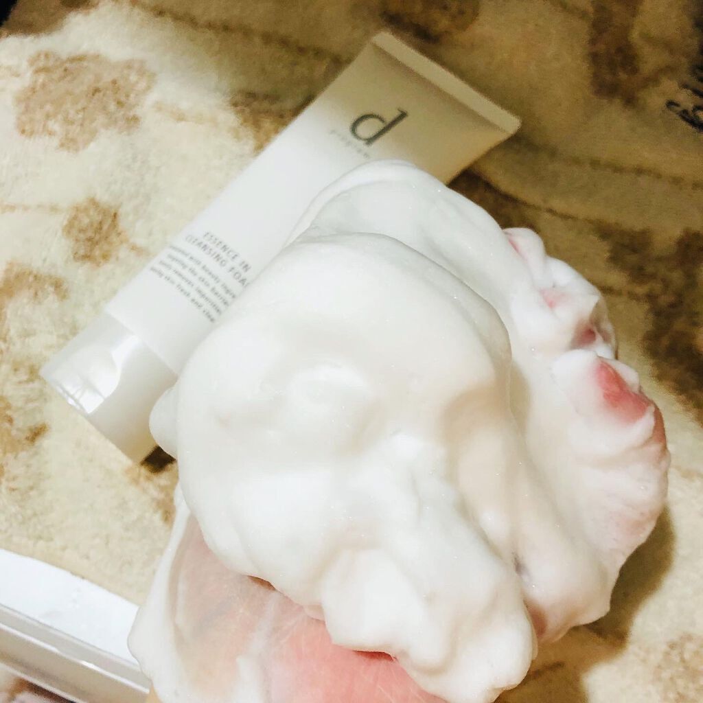 エッセンスイン クレンジングフォーム/d プログラム/洗顔フォームを使ったクチコミ(4枚目)