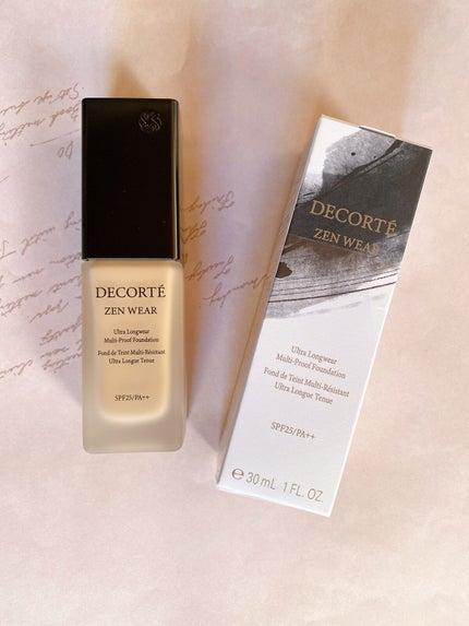 ゼン ウェア フルイド/DECORTÉ/リキッドファンデーションを使ったクチコミ(1枚目)