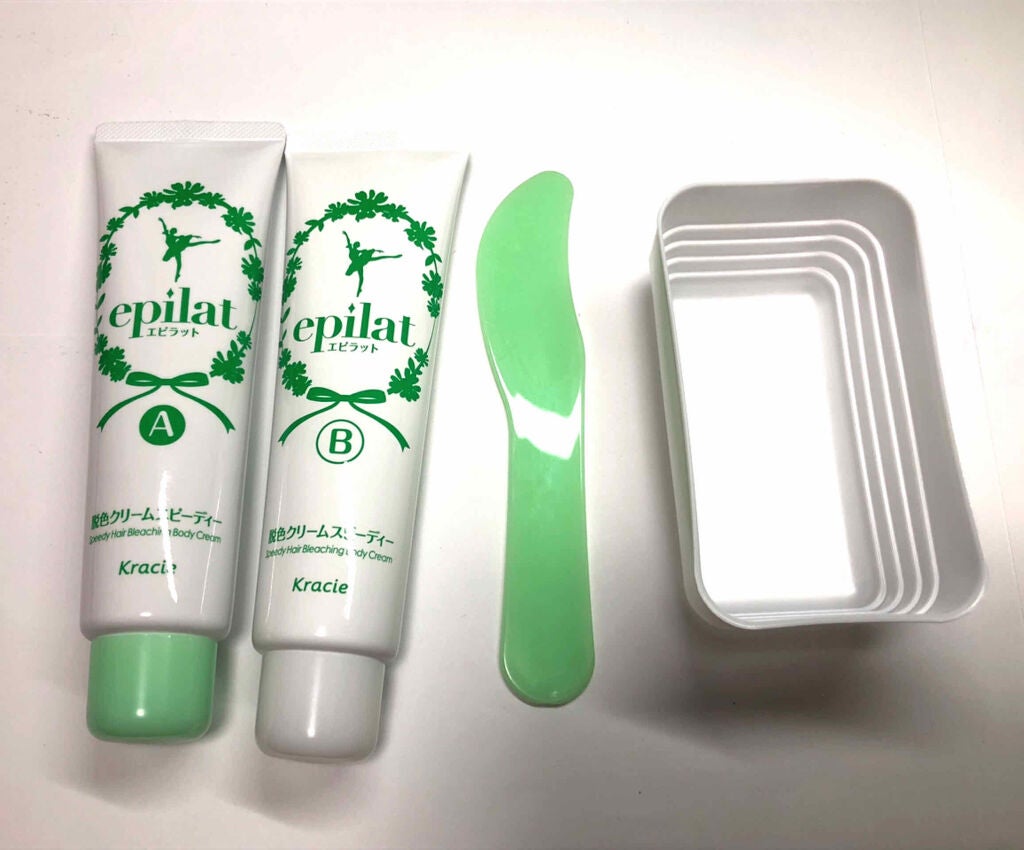 脱色クリーム スピーディー/エピラット/ムダ毛ケアを使ったクチコミ(2枚目)