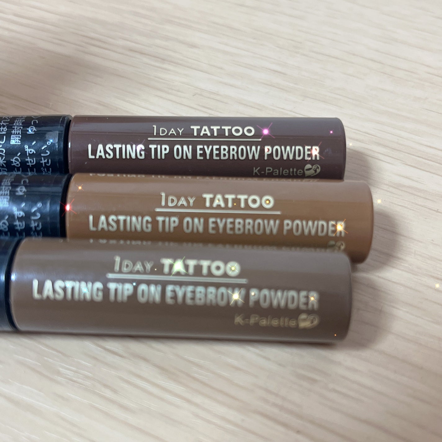 ラスティングチップオンアイブロウパウダー/K-パレット/アイブロウペンシルを使ったクチコミ(1枚目)
