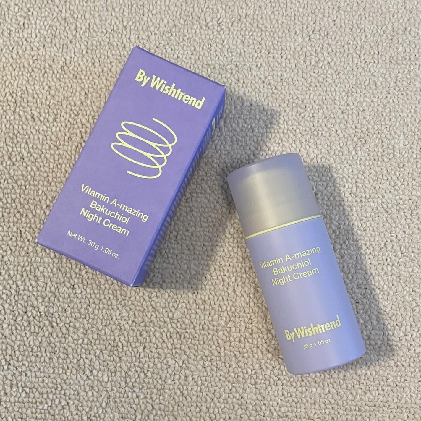 ビタミンA-mazingバクチオールナイトクリーム/By Wishtrend/フェイスクリームを使ったクチコミ(1枚目)