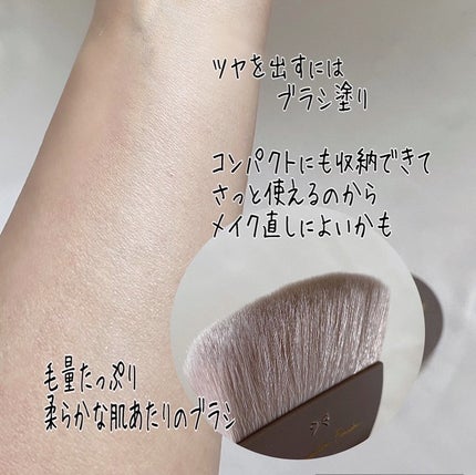 マシュマロフィニッシュパウダーブラシ/キャンメイク/メイクブラシを使ったクチコミ(4枚目)
