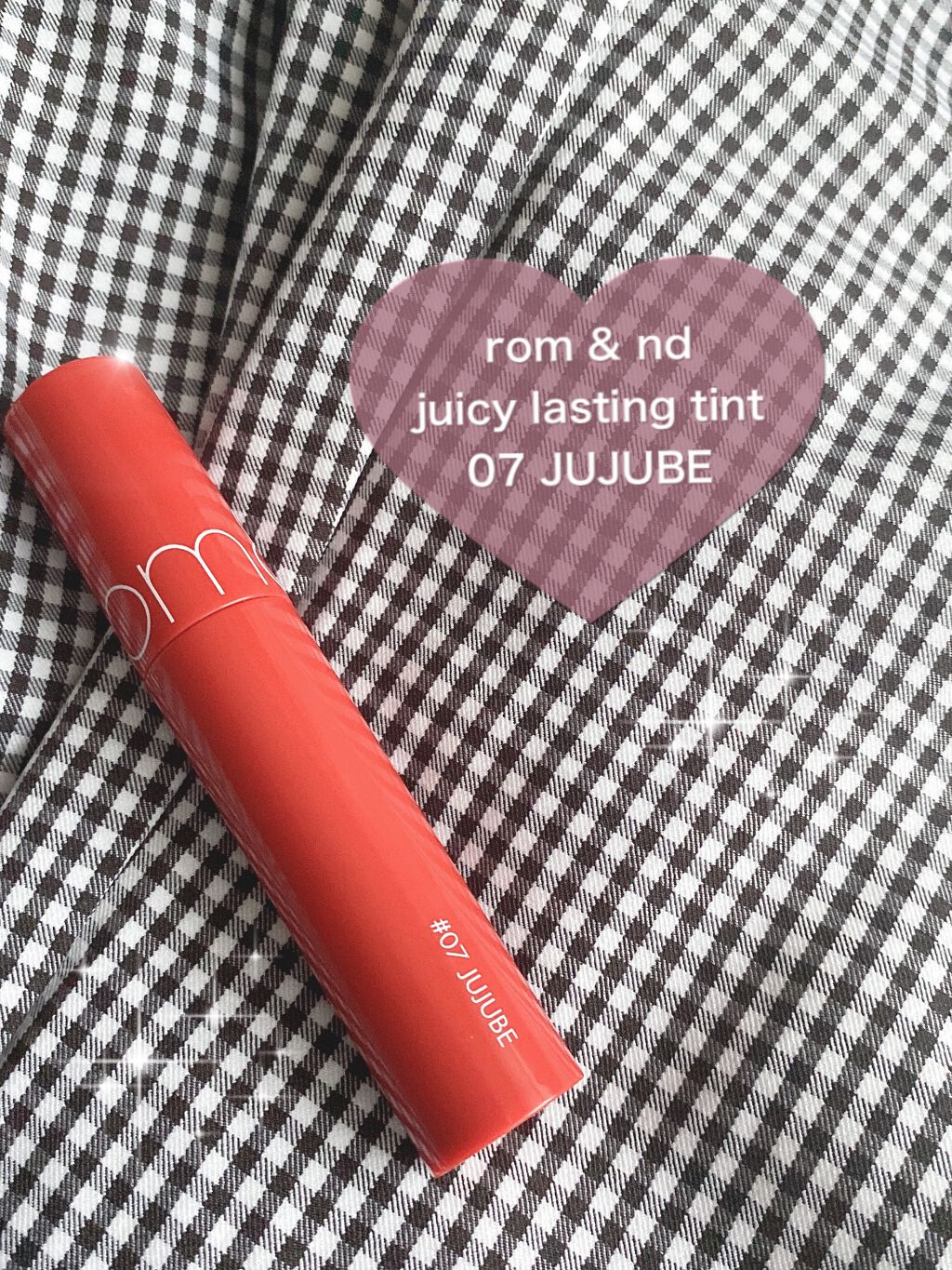 ジューシーラスティングティント/rom&nd/リップティントを使ったクチコミ(6枚目)