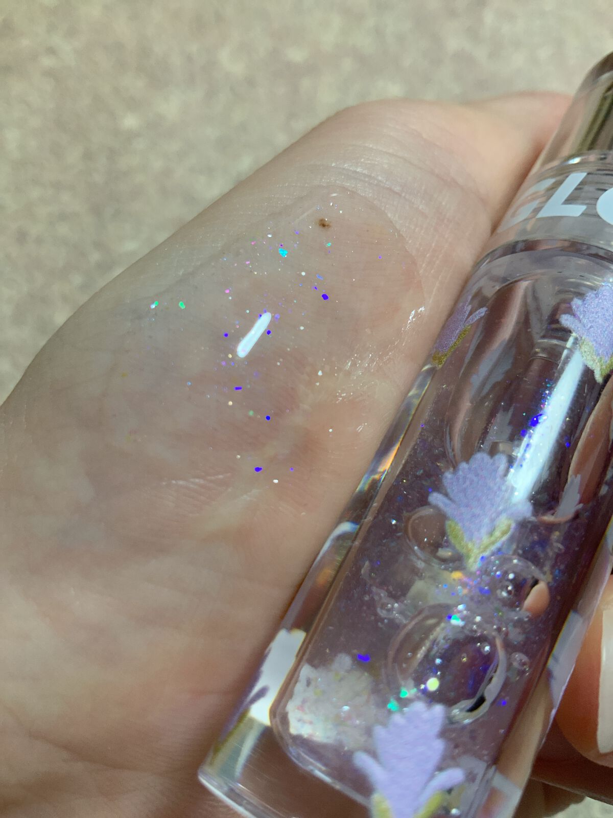 FLORTTE グラデーション リップグロスのクチコミ「キラキラぷるぷるで可愛すぎるリップグロス(*´³`*)

フロレット グラデーションリップグロ.....」（1枚目）