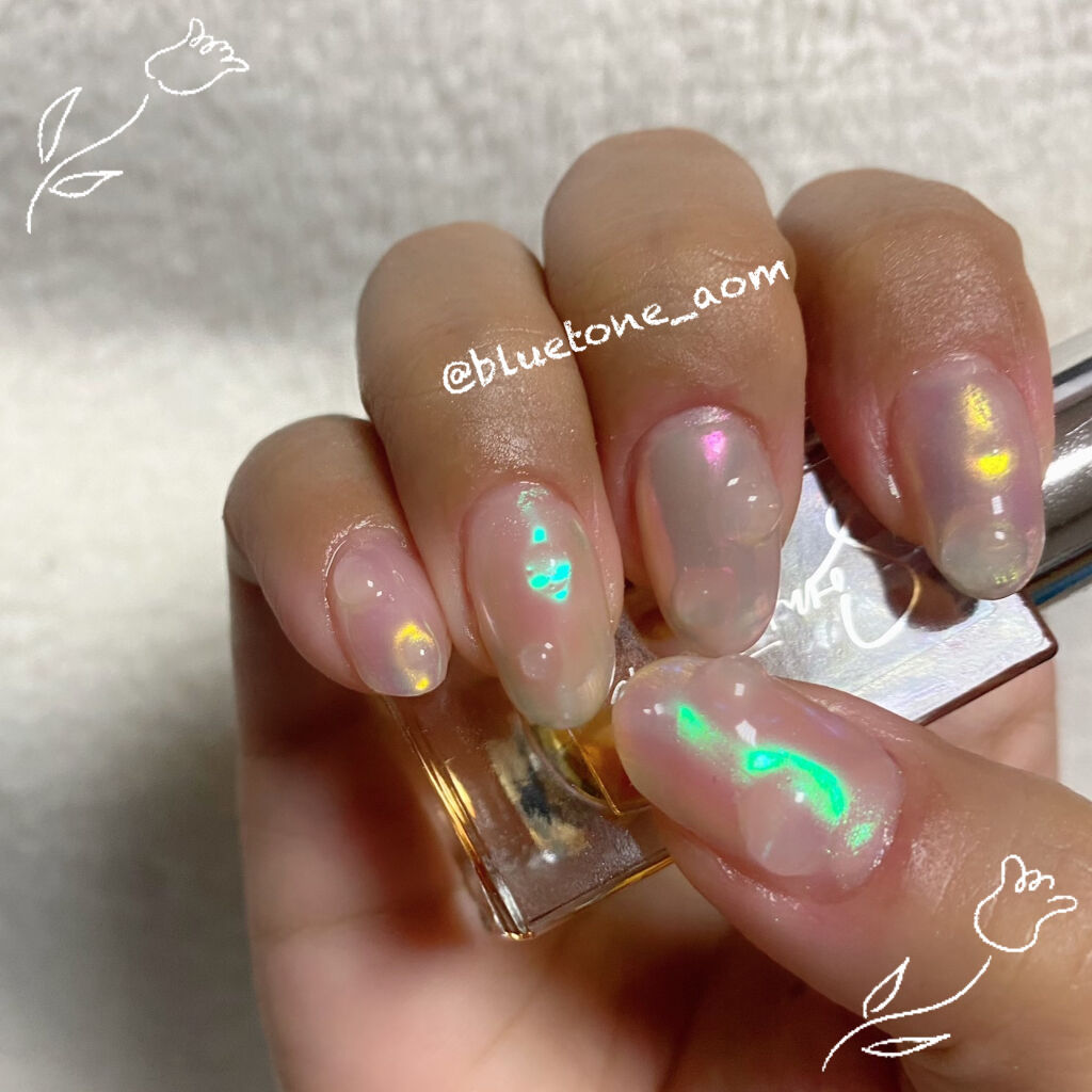 ジェルネイル（ライト対応）/セリア/ジェルネイルを使ったクチコミ（1枚目）