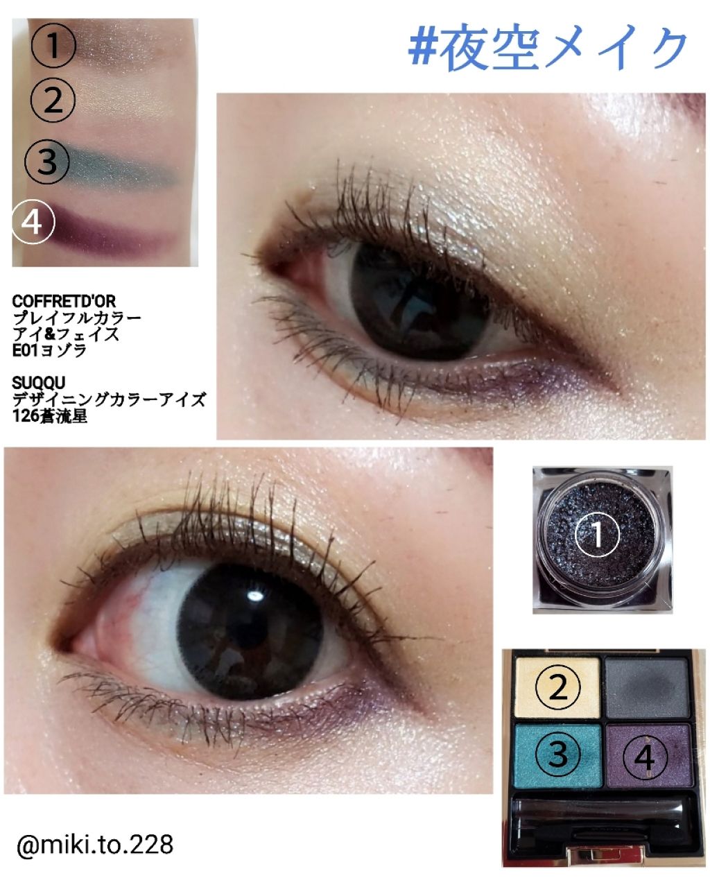 プレイフルカラー アイ＆フェイス/コフレドール/単色アイシャドウを使ったクチコミ（1枚目）