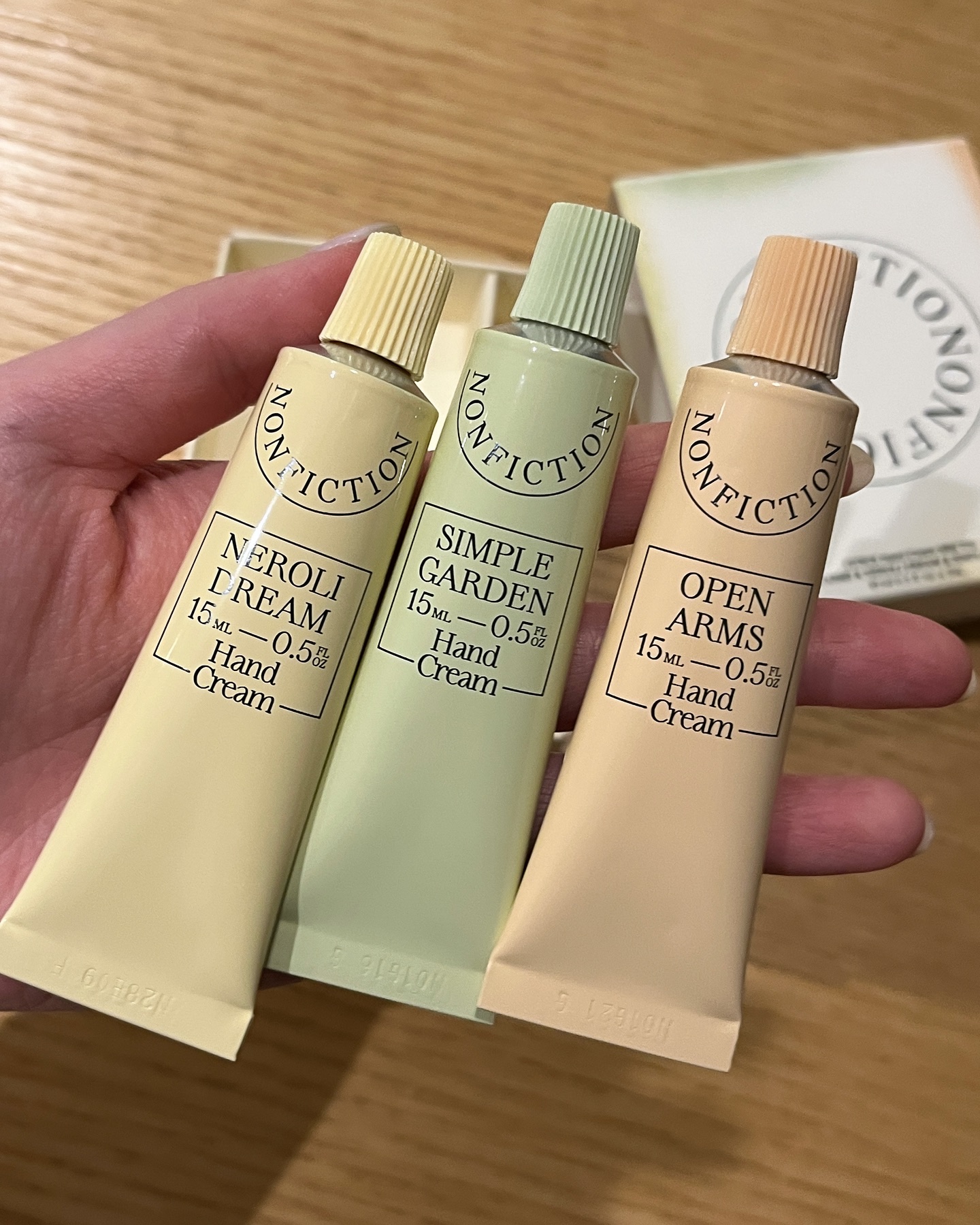 Limited] シトラスハンドクリームミニトリオ ｜NONFICTION の口コミ