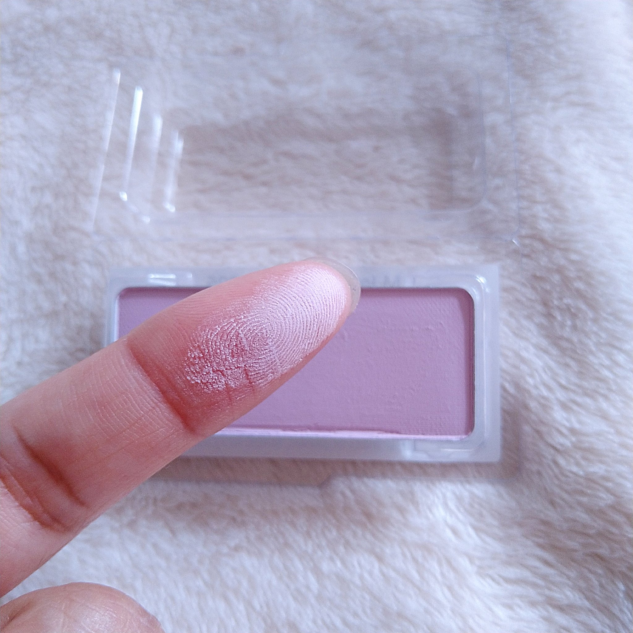 フェイス カラー(レフィル) M ラベンダー ハロー 225/shu uemura/パウダーチークを使ったクチコミ（2枚目）