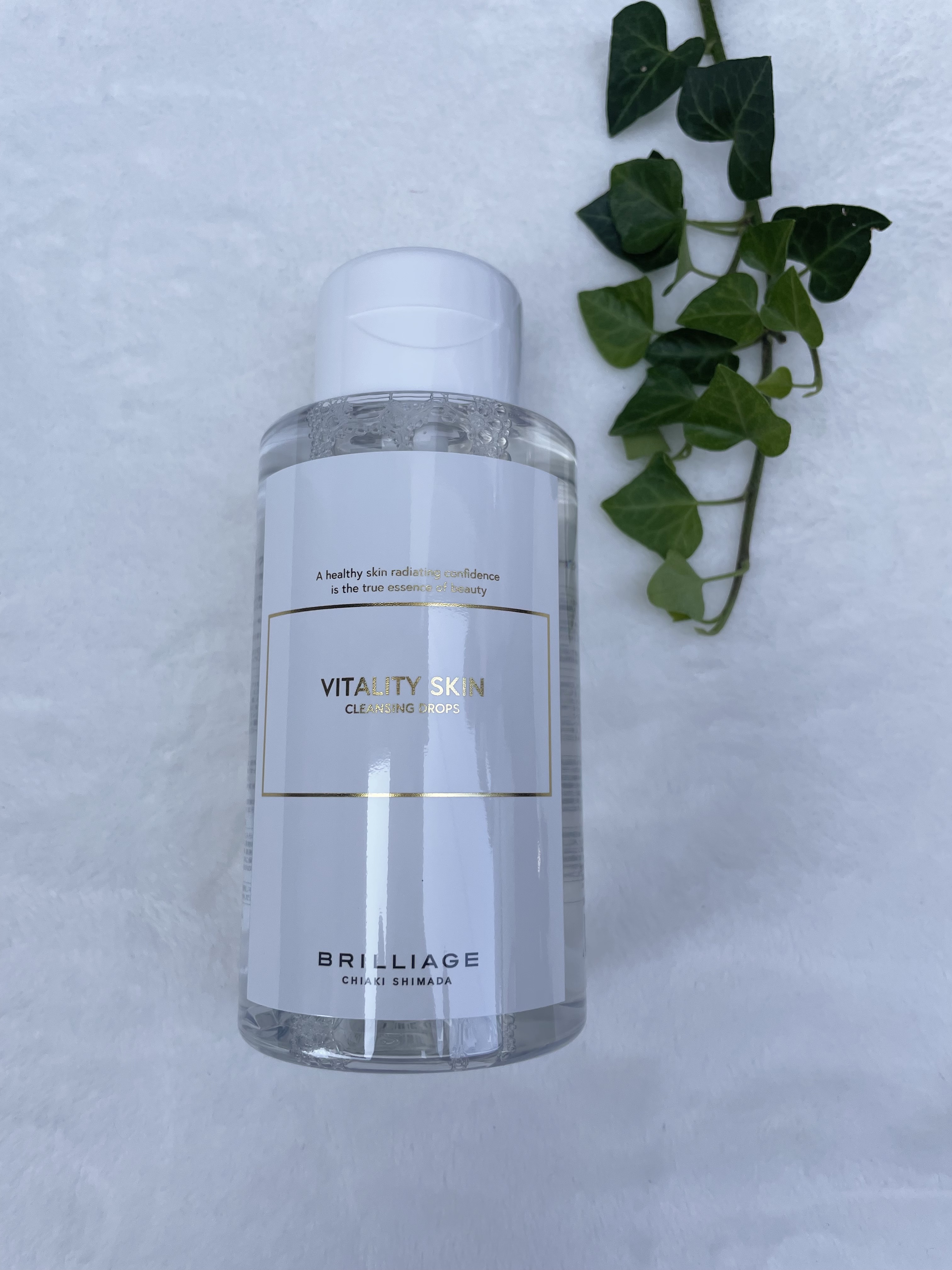 バイタリティ スキン クレンジングドロップス (クレンジングウォーター)/ブリリアージュ/クレンジングウォーターを使ったクチコミ（2枚目）