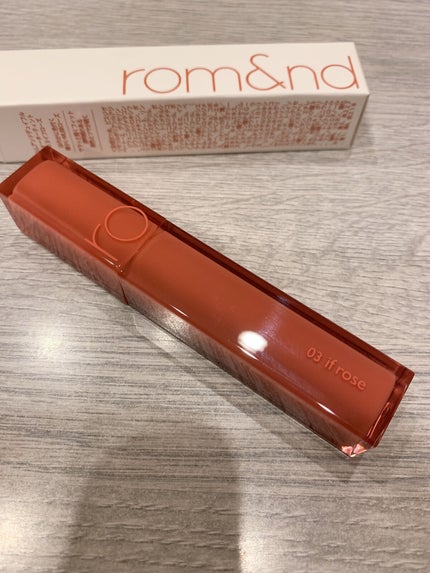 デュイフルウォーターティント/rom&nd/リップティントを使ったクチコミ(1枚目)