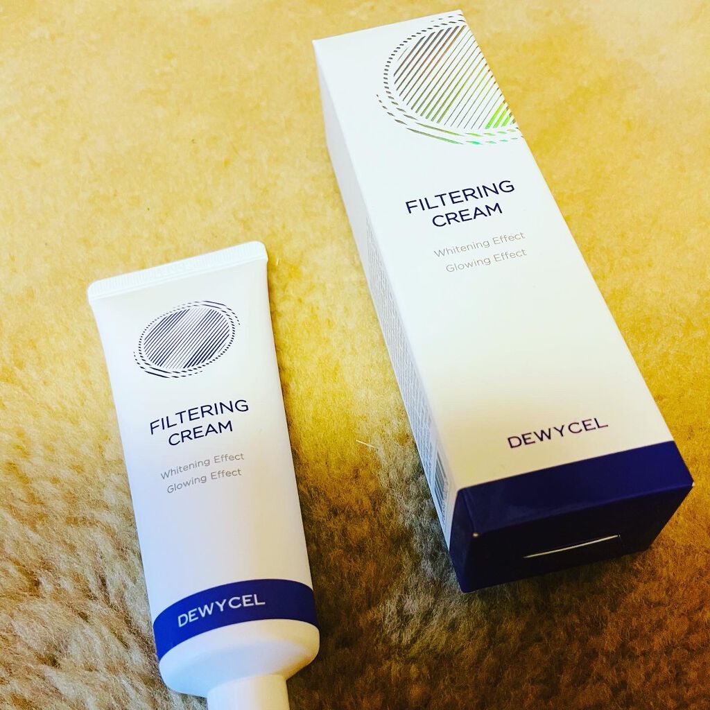 フィルタリングクリーム/DEWYCEL/日焼け止めクリームを使ったクチコミ(3枚目)