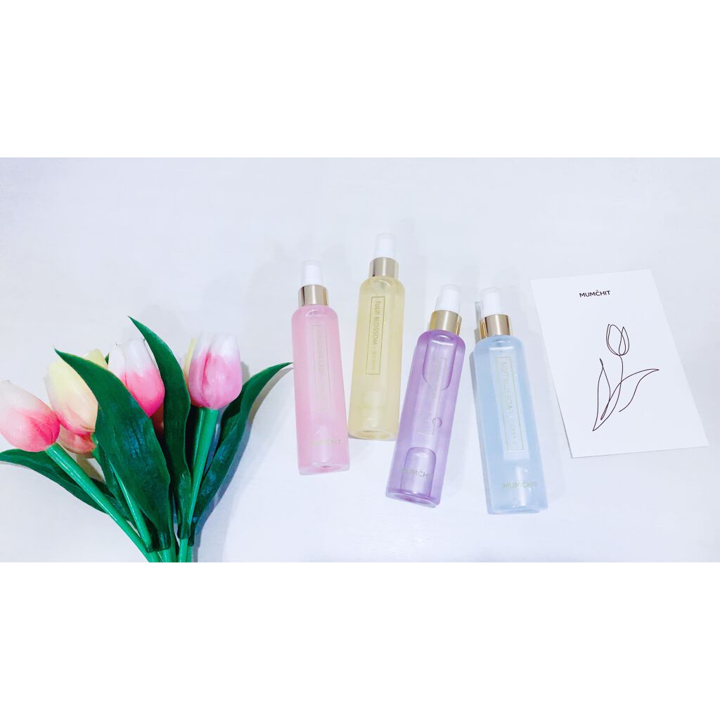 パフュームヘア&ボディミスト チューリップブロッサム/MUMCHIT/香水(その他)を使ったクチコミ(2枚目)