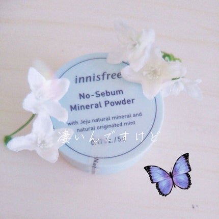ノーセバム ミネラルパウダー/innisfree/ルースパウダーを使ったクチコミ(1枚目)