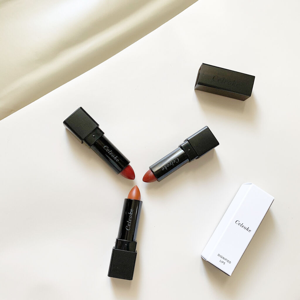 ディグニファイド リップス/Celvoke/口紅を使ったクチコミ（1枚目）