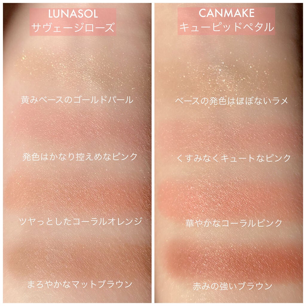 アイカラーレーション/LUNASOL/アイシャドウパレットを使ったクチコミ(6枚目)