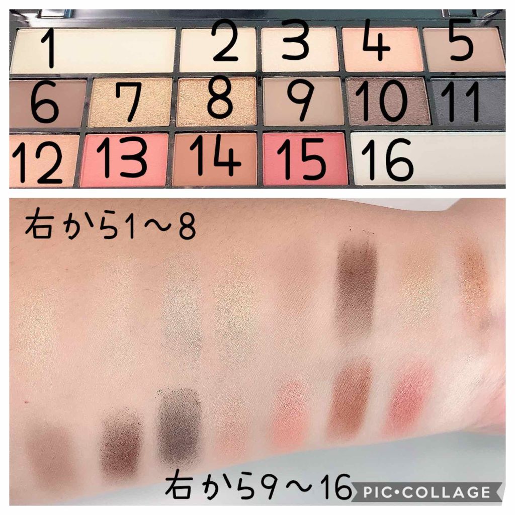 アイラブチョコレート/MAKEUP REVOLUTION/アイシャドウパレットを使ったクチコミ(2枚目)