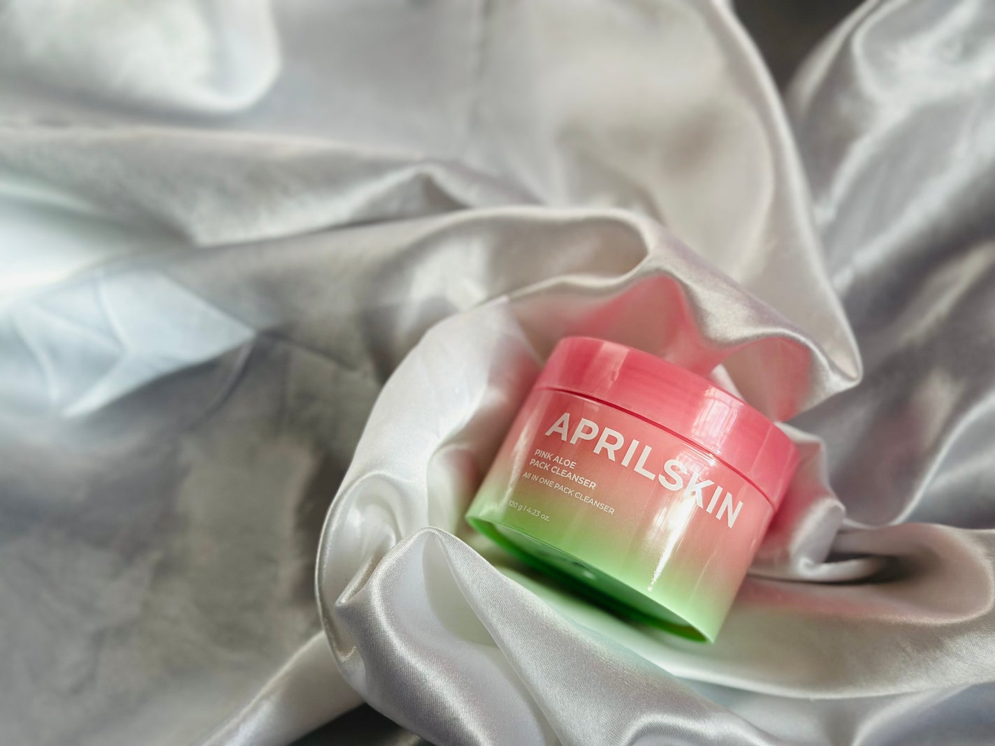 ピンクアロエメレンゲクレンザー/APRILSKIN/その他洗顔料を使ったクチコミ(1枚目)