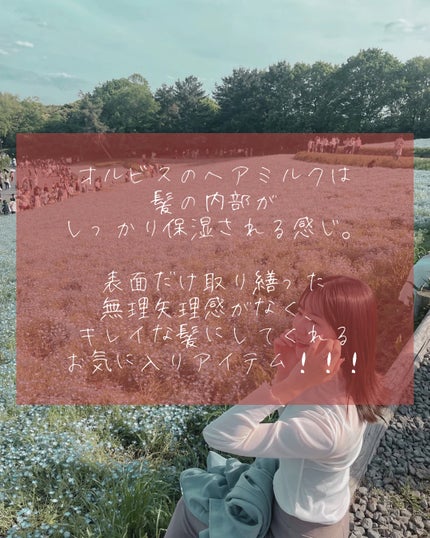 エッセンスインヘアミルク/オルビス/ヘアミルクを使ったクチコミ(6枚目)