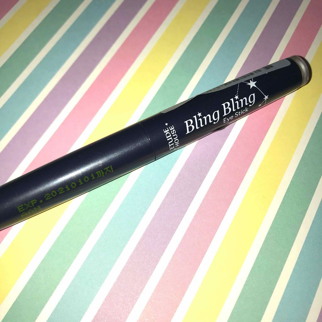 キラキラ アイシャドウ/ETUDE/スティックアイシャドウを使ったクチコミ（1枚目）