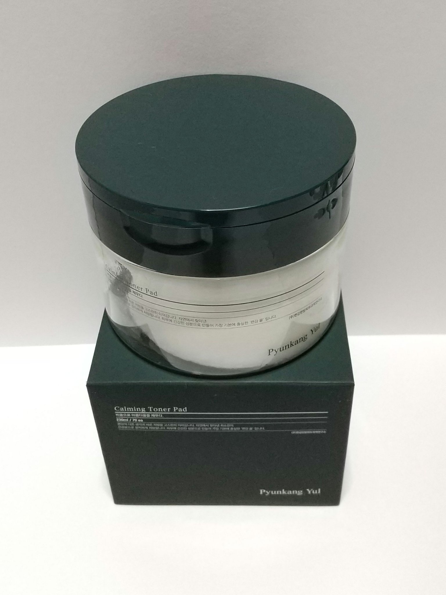 Pyunkang Yul カーミングトナーパッドのクチコミ「⭐️⭐️⭐️⭐️☆
さっぱり大きめパッド💕

Pyunkang Yul
カーミングトナーパッド.....」（1枚目）