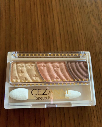 トーンアップアイシャドウ/CEZANNE/アイシャドウパレットを使ったクチコミ(1枚目)