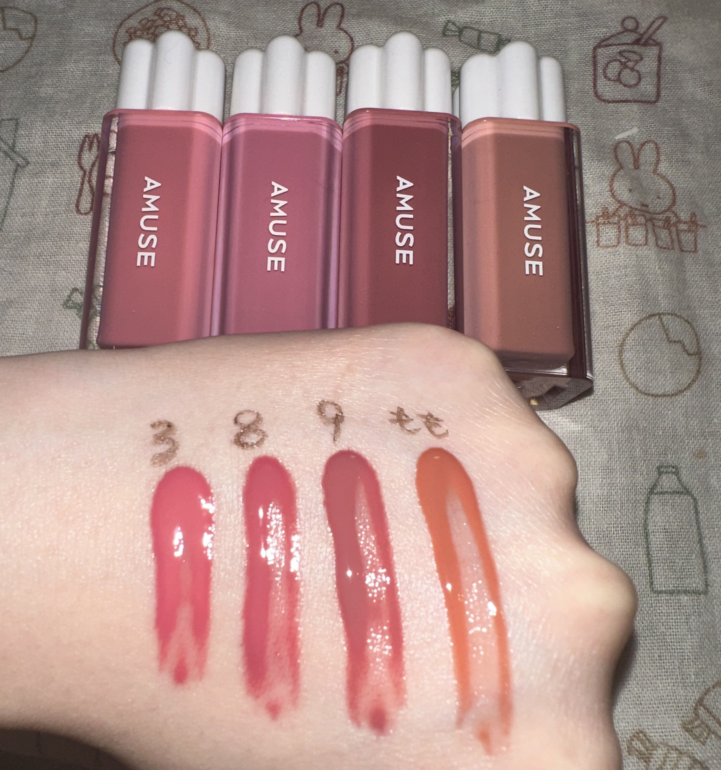 デューティント/AMUSE/リップティントを使ったクチコミ（3枚目）