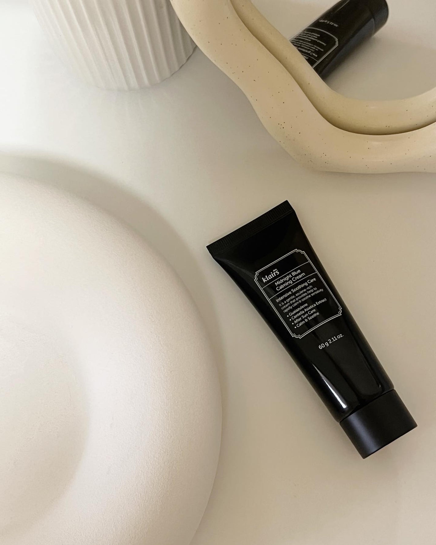 ミッドナイトブルーカーミングクリーム/Klairs/フェイスクリームを使ったクチコミ(1枚目)