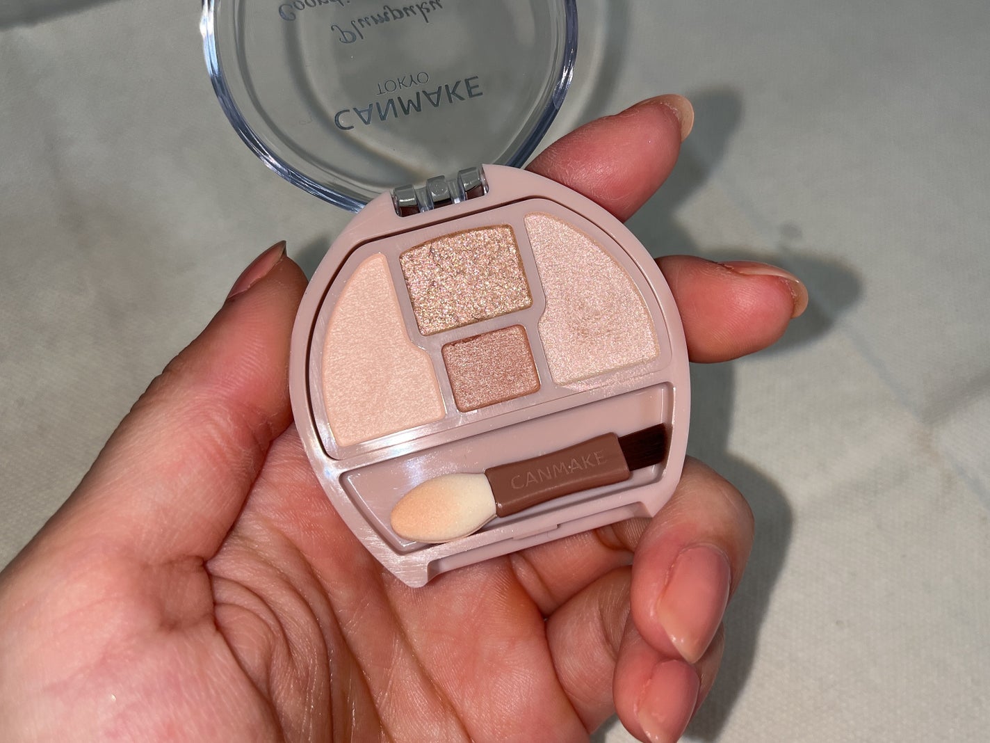プランぷくコーデアイズ/キャンメイク/パウダーアイシャドウを使ったクチコミ(3枚目)