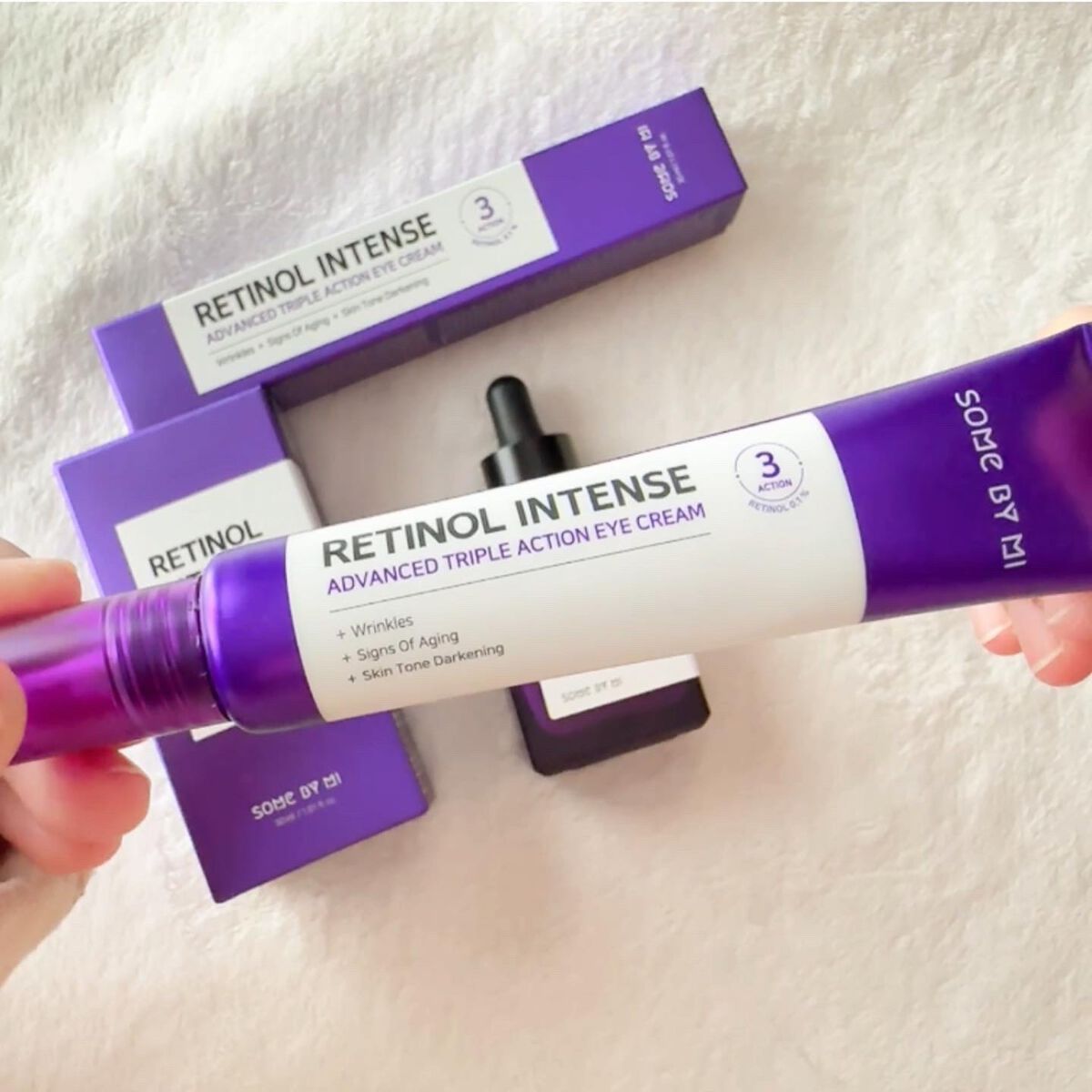 レチノールインテンシブ アドバンスドトリプルアクションアイクリーム/SOME BY MI/アイケア・アイクリームを使ったクチコミ（2枚目）
