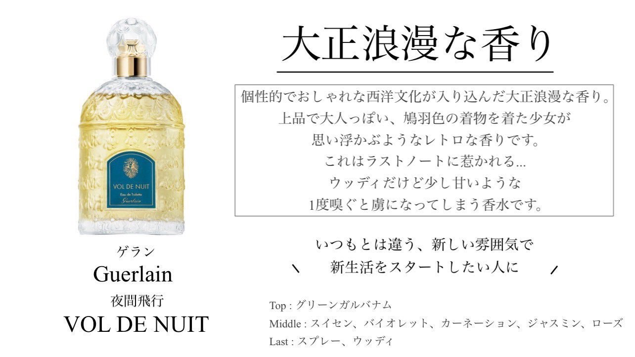 夜間飛行 オーデトワレ/GUERLAIN/香水(レディース)を使ったクチコミ(4枚目)
