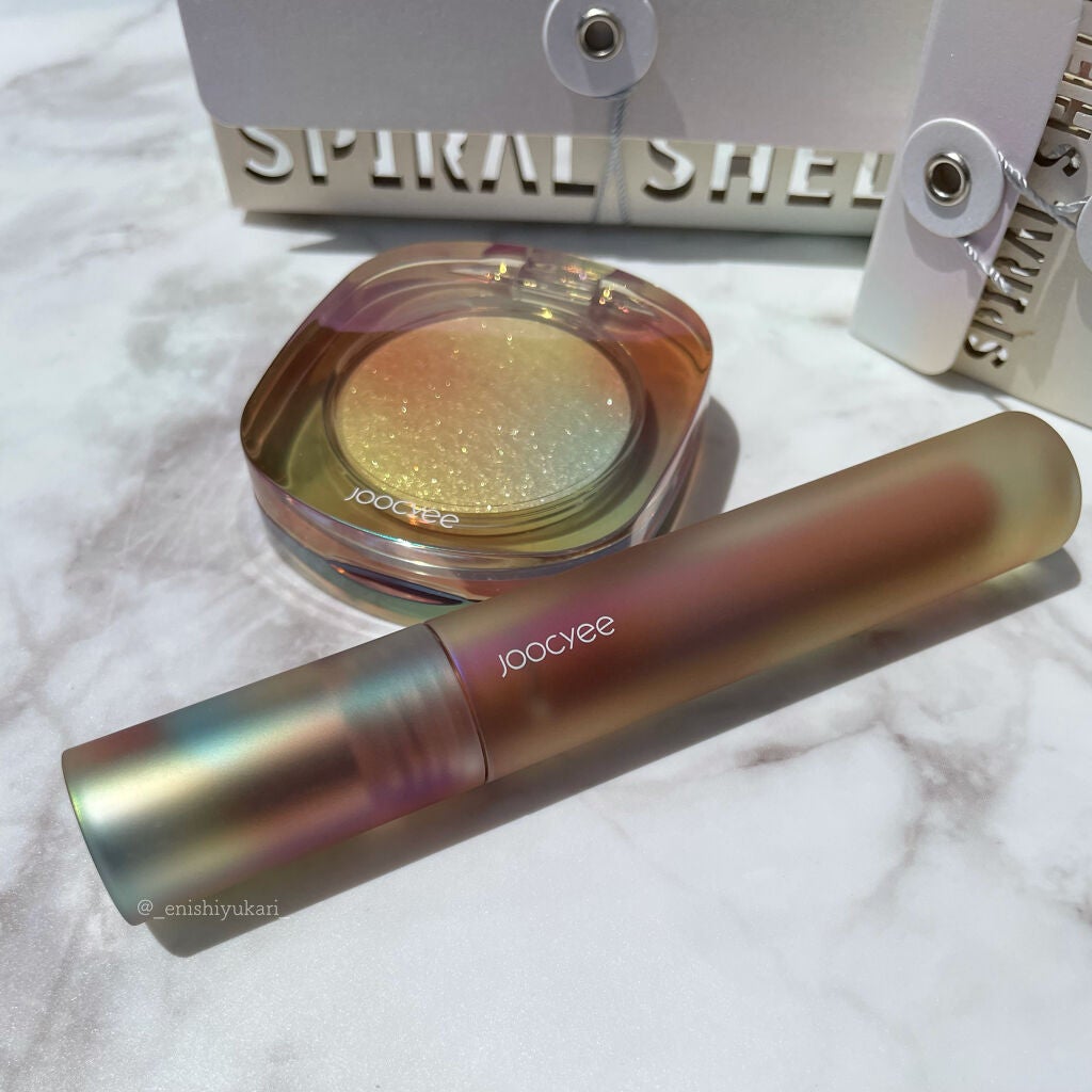 ダイヤモンドシェルハイライト/Joocyee/パウダーハイライトを使ったクチコミ(7枚目)