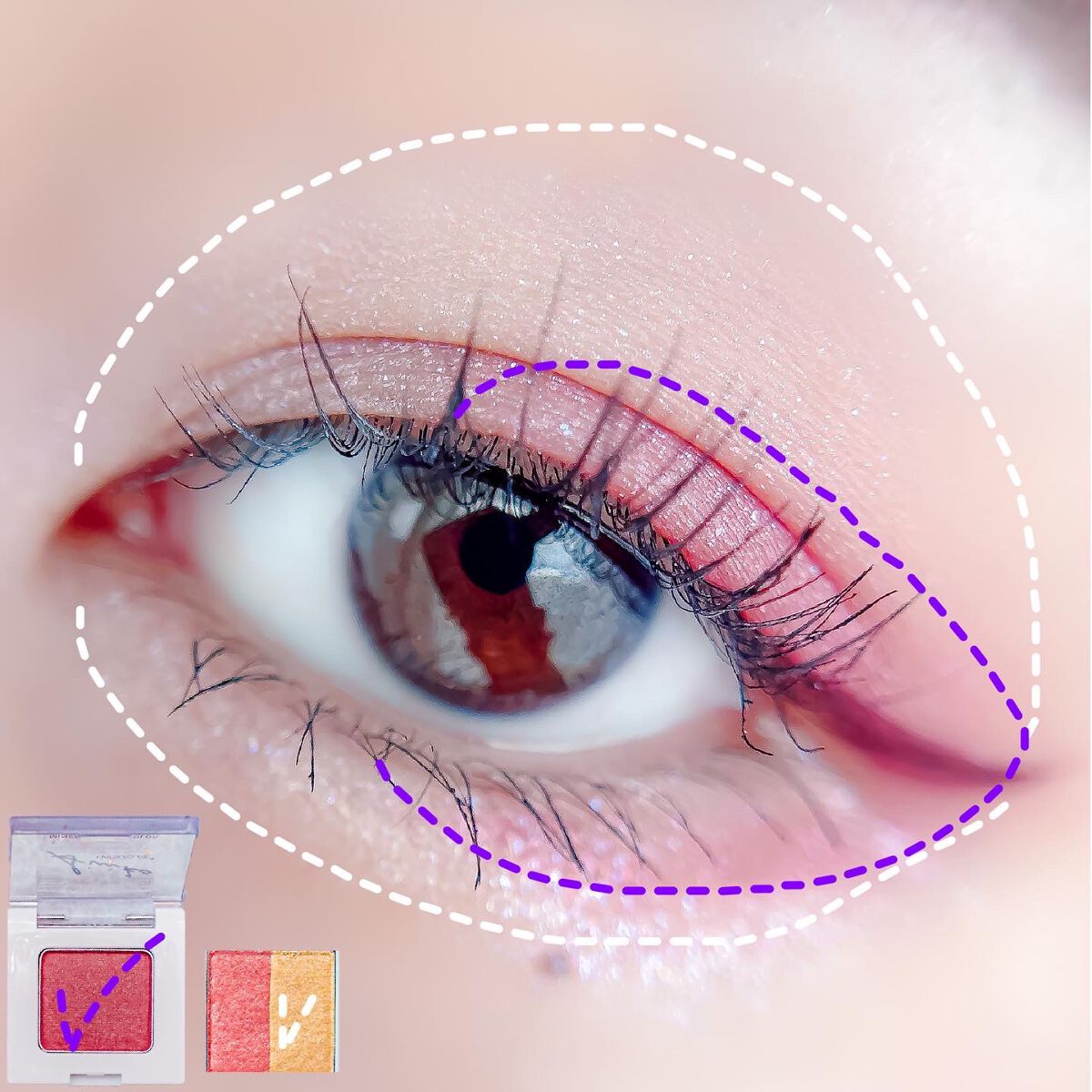 SUIKOミネラルマルチカラー/SUIKO HATSUCURE/単色アイシャドウを使ったクチコミ（2枚目）