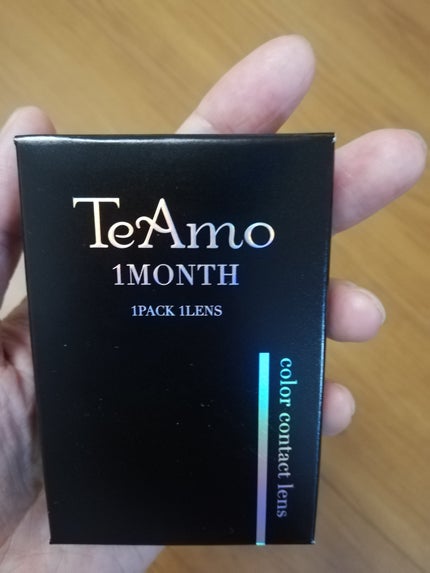TeAmo 1month/TeAmo/1ヶ月(1MONTH)カラコンを使ったクチコミ(1枚目)