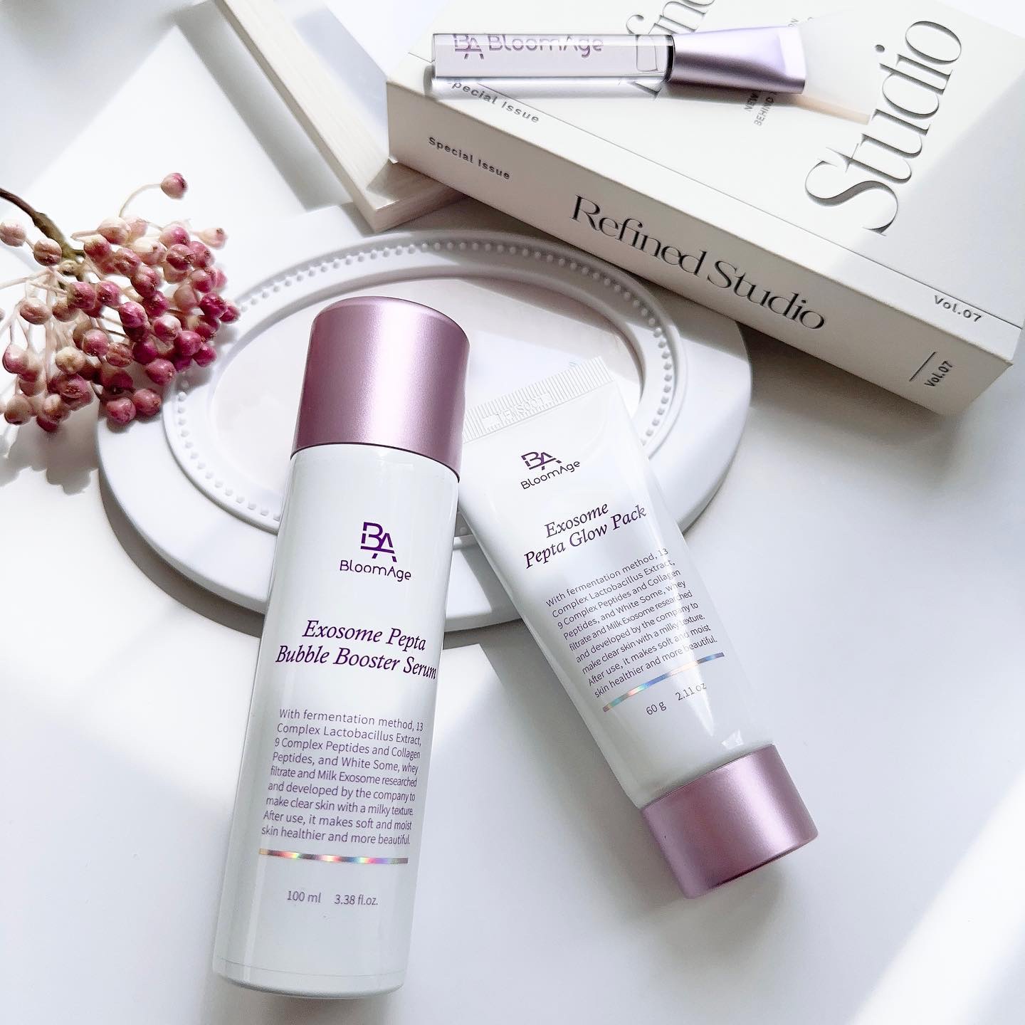 エクソソーム ペプチド グロウ パック/BloomAge/美容液を使ったクチコミ（1枚目）