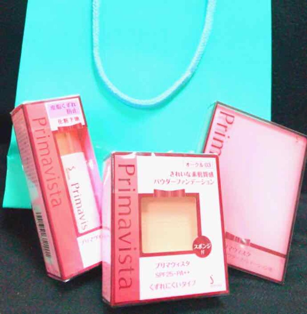 くずれにくい きれいな素肌質感パウダーファンデーション/プリマヴィスタ/パウダーファンデーションを使ったクチコミ(1枚目)