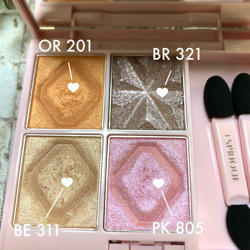 アイカラー ケース N ケース/ESPRIQUE/その他化粧小物を使ったクチコミ（2枚目）