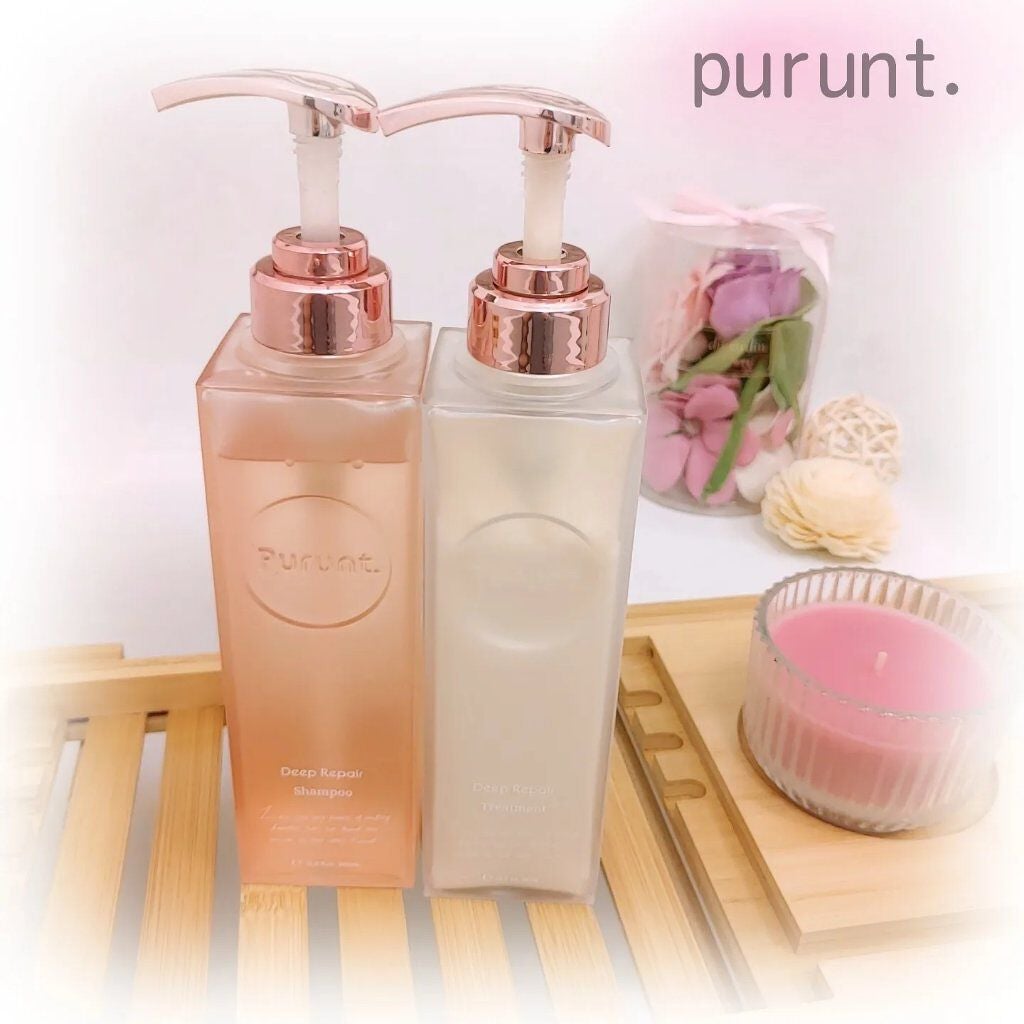 プルント ディープリペア美容液シャンプー/トリートメント/Purunt./市販シャンプーを使ったクチコミ(1枚目)
