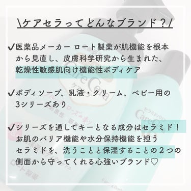 泡の高保湿ボディウォッシュ フルーティローズの香り 本体/ケアセラ/ボディソープを使ったクチコミ（2枚目）