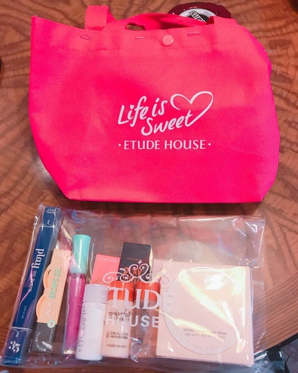福袋2018/ETUDE/メイクアップキットを使ったクチコミ(1枚目)