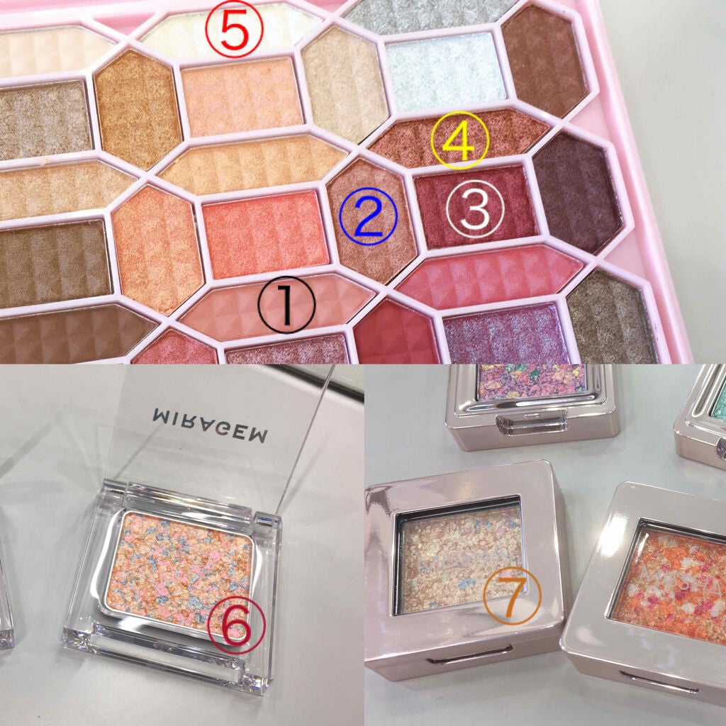 グリッタープリズム シャドウ/MISSHA/グリッターを使ったクチコミ(2枚目)