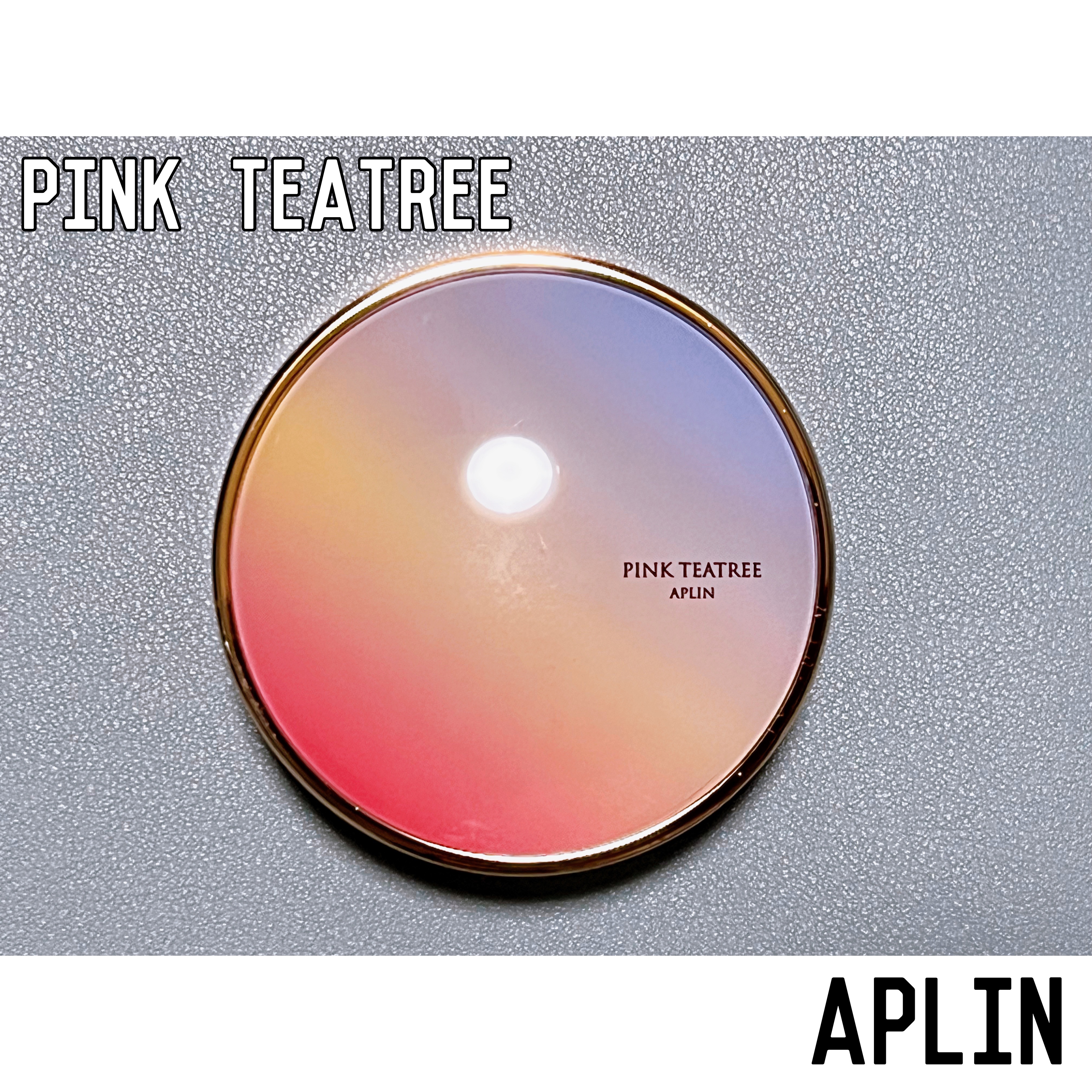 ピンクティーツリーカバーアップグロウクッション/APLIN/クッションファンデーションを使ったクチコミ（1枚目）