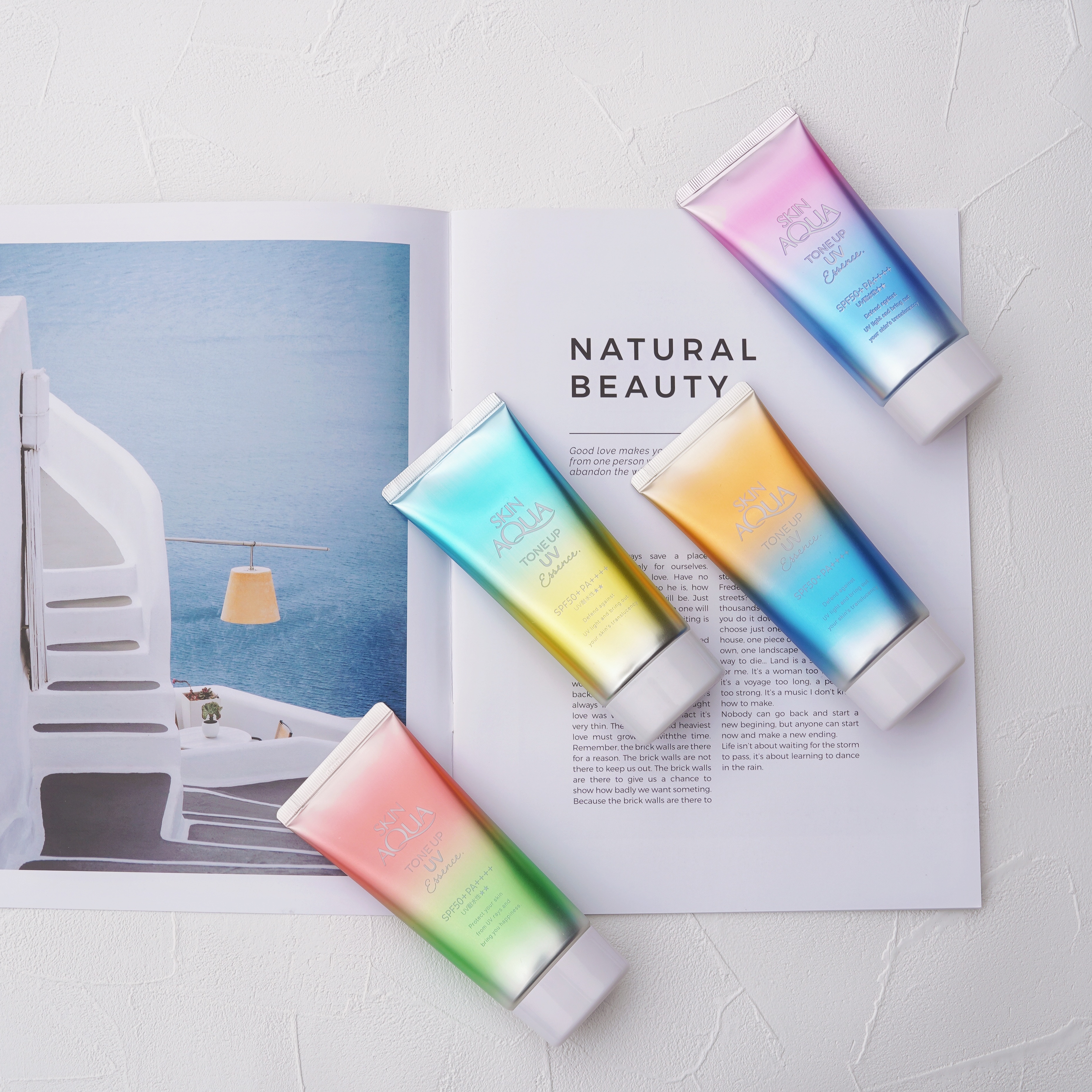 スキンアクア トーンアップUVエッセンス/スキンアクア/日焼け止めクリームを使ったクチコミ（2枚目）