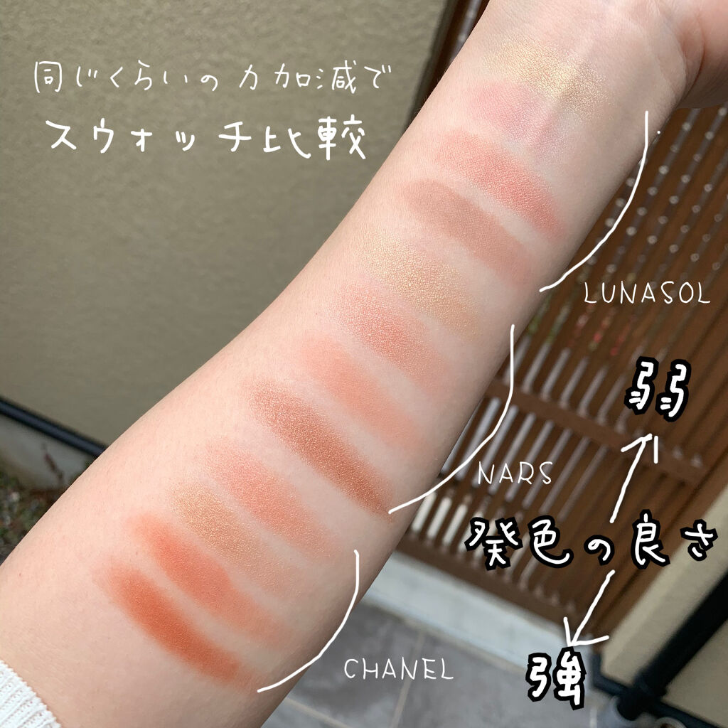 アイカラーレーション/LUNASOL/アイシャドウパレットを使ったクチコミ（2枚目）