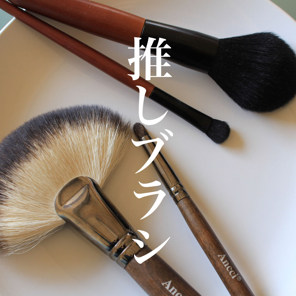 ebony 21/Ancci brush/メイクブラシを使ったクチコミ（1枚目）