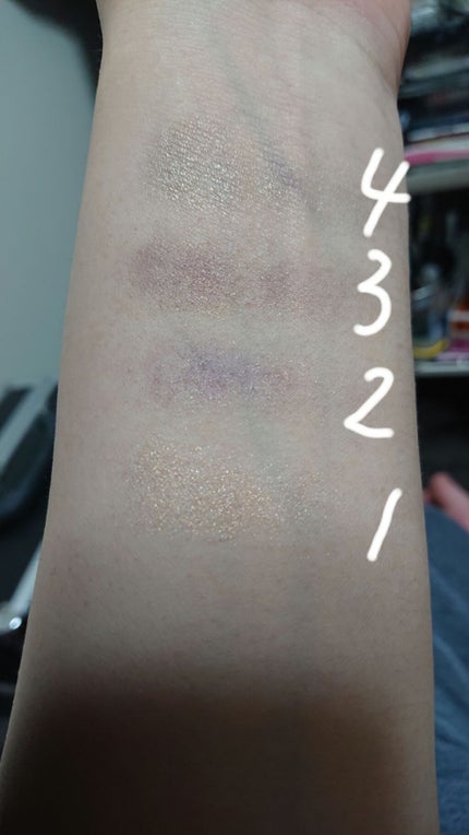 クワッドアイシャドー/NARS/アイシャドウパレットを使ったクチコミ(3枚目)